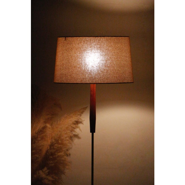 Vintage Teak Floor Lamp, 1960s For Sale - Image 15 of 17