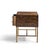 Mid 20th Century Mastercraft Mid Century Burlwood and Brass Nightstands - Pair For Sale - Image 5 of 13