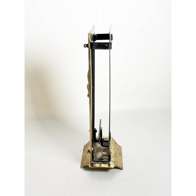 Fireplace Accessory with Fleur-de-Lys Decoration, France, 1950s For Sale - Image 11 of 12