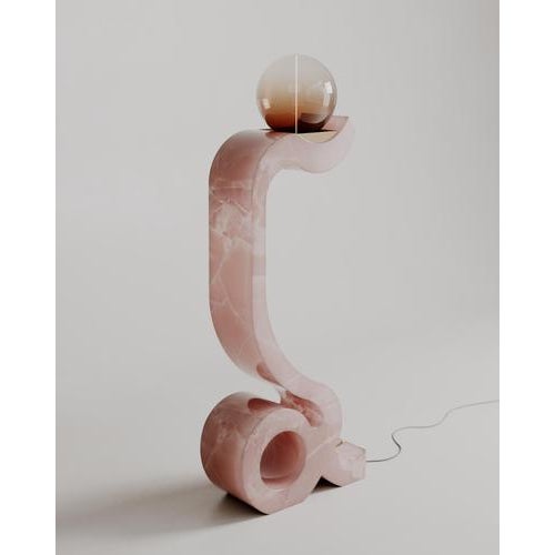 Calacatta Macchia Vecchia Lucerna Lamp by Esther Knopfler For Sale - Image 11 of 17