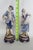 Porcelain Continental Couple Pair of 2 Figurines 18th Century Style Attire 5069b For Sale - Image 15 of 17