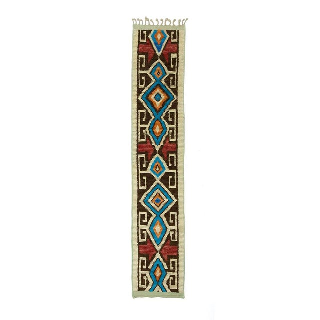 Hand-Knotted Moroccan Wool Runner Rug by Azele Studio For Sale - Image 12 of 12