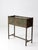 Antique Green Painted Wicker Jardinière Planter With Metal Liner For Sale - Image 9 of 17