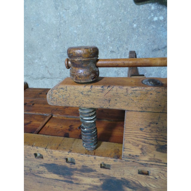 Swedish Carpenters Work Bench For Sale - Image 12 of 13