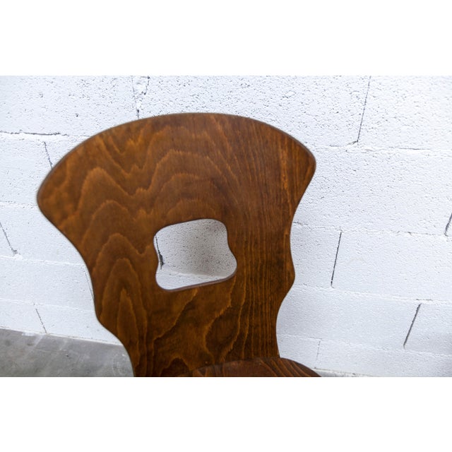 Wood Baumann Gentiane Model Chairs, 1960, Set of 2 For Sale - Image 7 of 18