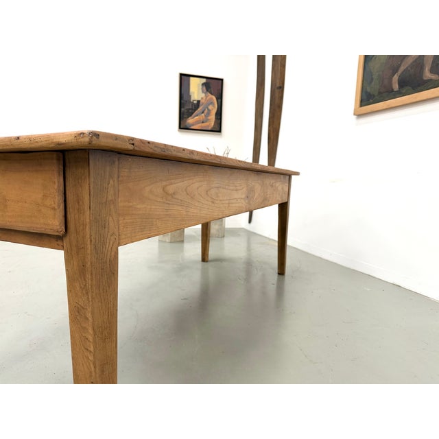 Walnut Table with Spindle Legs, 1920s For Sale - Image 15 of 18