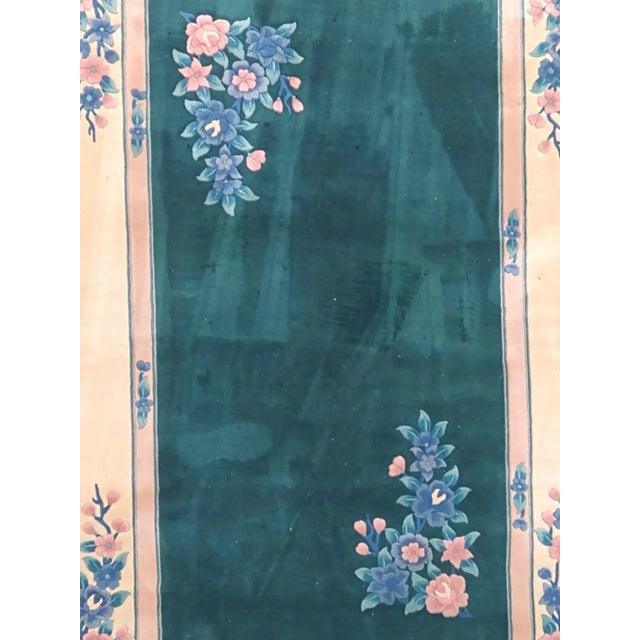 Chinese 1970s Chinese Rug - 6' X 9'2" For Sale - Image 3 of 6
