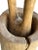 Wood Early 19th Century Primitive Wood Mortar and Pestle, Belgium For Sale - Image 7 of 9