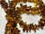 Mid 20th Century Double Strand Natural Cognac Honey Amber Necklace Sterling Silver Clasp For Sale In South Bend - Image 6 of 7