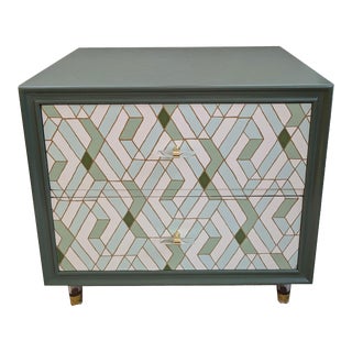 Green Hygge & West Nightstand For Sale