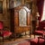 Brown Antique 1920s Jacobean Revival Walnut Dining Room China Cabinet / Bookcase For Sale - Image 8 of 10