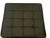 Naos Black Leather Ottoman With Chrome Frame Italy 1998 Naos La Casa Animata Black Leather Ottoman on Chrome Frame. Made...