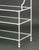 Hollywood Regency White Patinated Metal Etagere For Sale In New York - Image 6 of 10