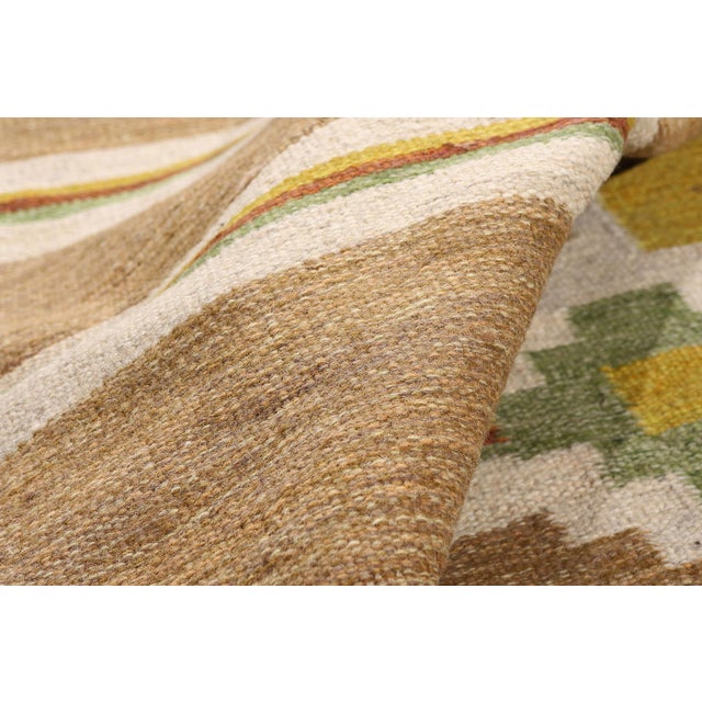 Vintage Swedish Rollakan Rug, 06'06 X 09'06 For Sale In Dallas - Image 6 of 10