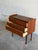 Mid 20th Century Vintage Danish Teak 3 Drawer Dresser Scandinavian Modern Bedside Table For Sale - Image 5 of 9