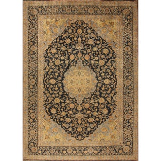 Middle Eastern Hand-Knotted Rug For Sale