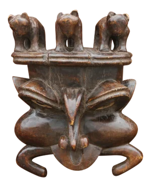 1940s African Bamileke Ethnic Mask