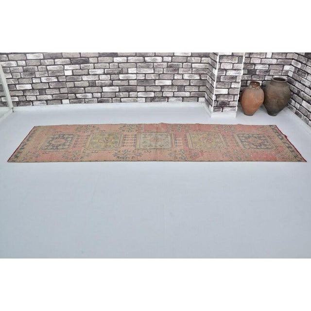 1960s Handmade wool and cotton rug in Turkish Anatolian Carpet, Vintage Area Rug, Turkish Vintage Anatolian Rug, Handmade...