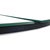 Wood Modern Minimalist Split Circle Wall Mirror With Black Center For Sale - Image 7 of 11