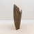 Modern Abstract M Sculpture in Bronze Patina Brass by Patrick Coard Paris For Sale In Los Angeles - Image 6 of 8