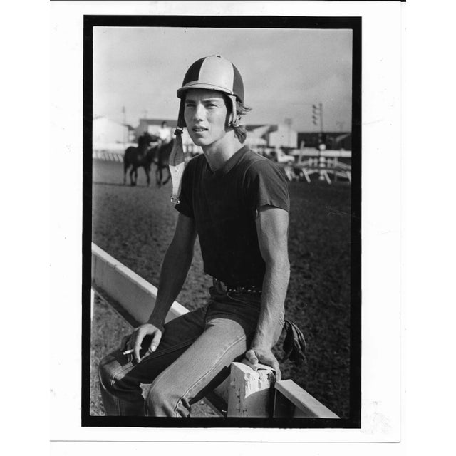1983 Jockey Bobby Walker Equestrian Photograph For Sale - Image 4 of 4