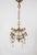 Gothic 1930s Spanish Gilt Bronze & Hand-Blown Glass "Dragon" Pendant Light For Sale - Image 3 of 8
