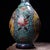 Blue Monumental Pair of Chinese Cloisonné "Dragon" Vases With Qianlong Mark - 18 LBS For Sale - Image 8 of 9