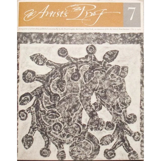 Artist: Pratt Graphic Art Center Title: Artist's Proof Issue no. 7 1964 Year: 1964 Signed: No Medium: Book Paper Size: 11...