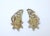 Boucher Hobé Paisley Style Ruby Red Rhinestone Earrings, 1950's For Sale - Image 4 of 9