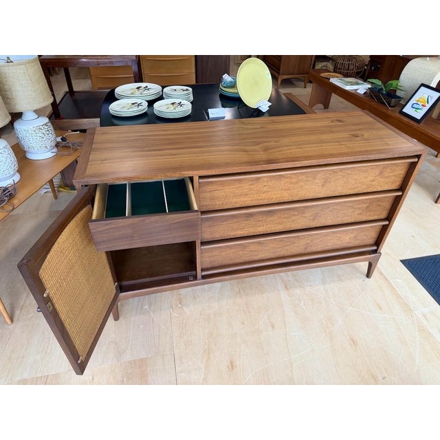 Wood 1960s Walnut Credenza From the Lane ‘Rhythm’ Collection For Sale - Image 7 of 11