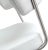 White Cosmo White Steel Bar Stool For Sale - Image 8 of 12