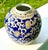 Cobalt Blue and Gold Lidded Ginger Jar For Sale In New York - Image 6 of 11