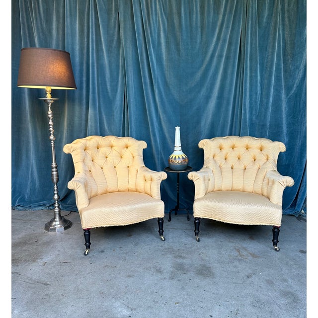 1940s French Nickel-Plated Floor Lamps With Hexagonal Shaped Bases - a Pair For Sale - Image 18 of 18