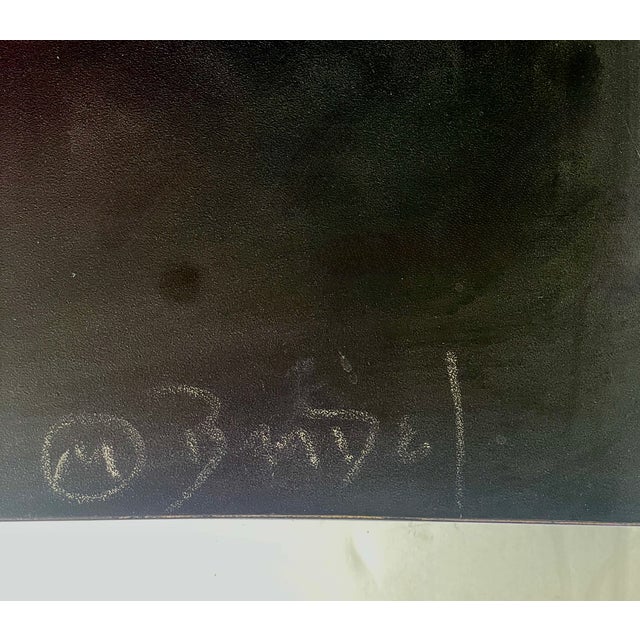 Modern Abstract Geometric Face Sculpture, Signed For Sale - Image 15 of 15