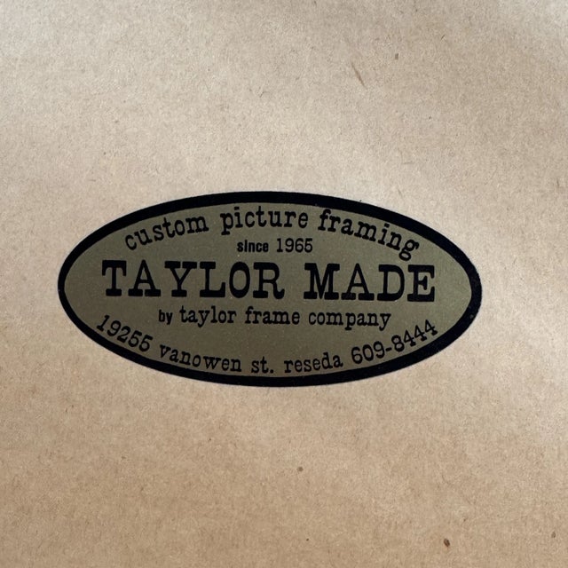 Gray Maurice Sendak "Dear Mili" Framed Poster 1988 Signed by Maurice Sendak For Sale - Image 8 of 10