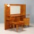 Vintage Dressing Table in Oak Veneer and Glass, 1960s For Sale - Image 14 of 14