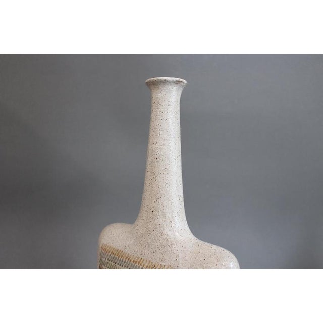 Vintage Italian Ceramic Decorative Bottle by Bruno Gambone, 1990s For Sale - Image 13 of 18