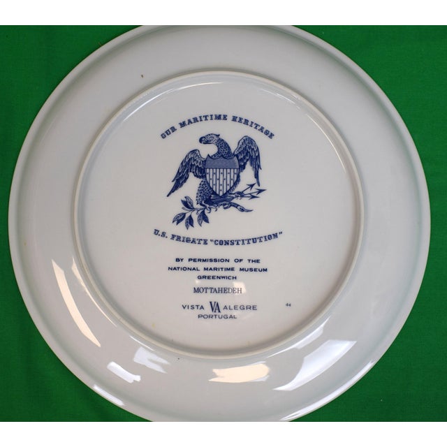 Set X 6 Mottahedeh Our Maritime Heritage C1987 Porcelain Dinner Plates For Sale - Image 12 of 13
