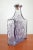 Finnish glass bottle or vase of the designer Eero Rislakki for Mätyharjun Lasi, the draft dates from the 1960s. - purple...