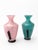 1980s Postmodern Scavo Glass Amphora Vases by Gambaro and Poggi, Murano, 1980s, Set of 2 For Sale - Image 5 of 7