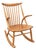 MCM Danish Rocker by Illum Wikkelsø for Niels Eilersen, 1960s Iw3 Swing Chair For Sale