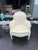 Vintage French Barrel Back Accent Chair For Sale - Image 4 of 9