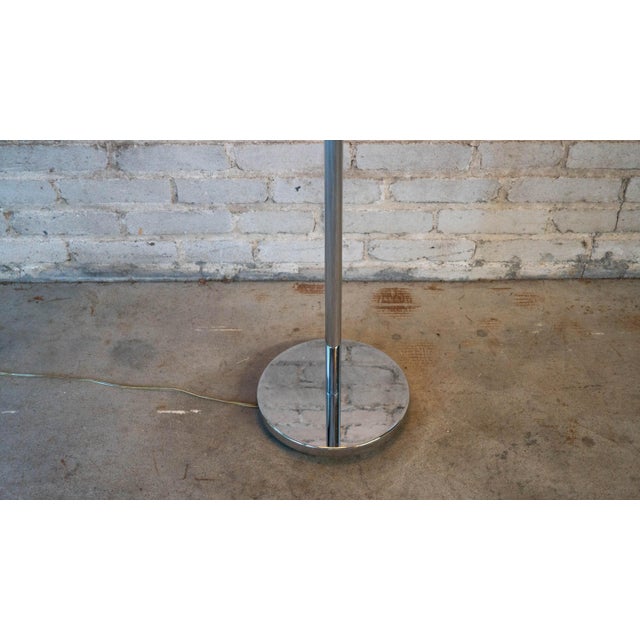 Vintage Casella Chrome Swing-Arm Floor Lamp For Sale - Image 9 of 18