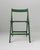 Vintage Green Wooden Folding Chair from Realpina, Italy, 1970s For Sale - Image 5 of 11
