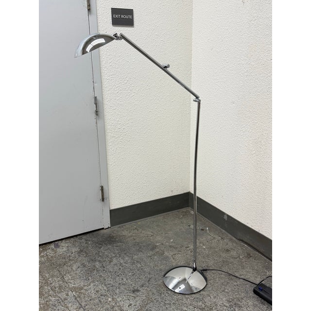 Mid-Century Modern Herbert Schultes Vintage Orbis Classicon Floor Lamp For Sale - Image 3 of 12