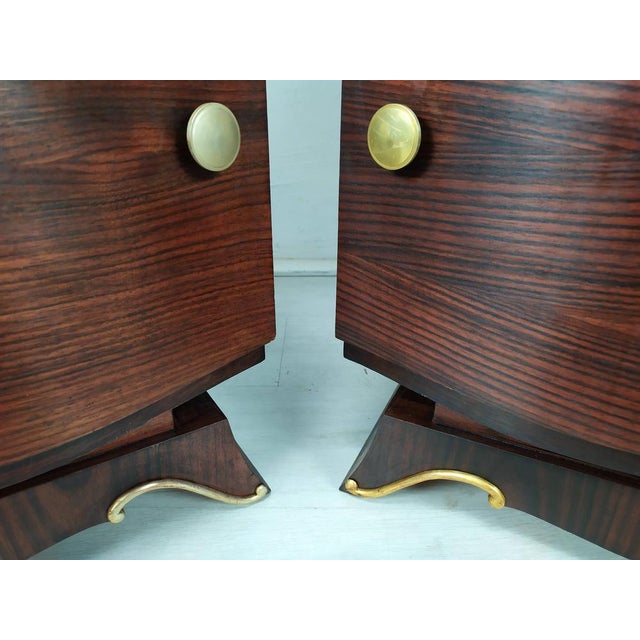 Art Deco Chevets Pair, 1940s, Set of 2 For Sale - Image 17 of 18