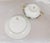 Haviland & Co. 1910s Haviland Flat Bullion Cups and Two Underplates in Paisley Set of Four - 6 pcs For Sale - Image 4 of 6