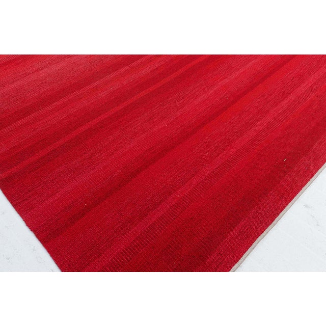 Doris Leslie Blau Vintage Swedish Flat Woven Rug For Sale In New York - Image 6 of 7
