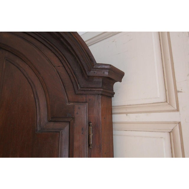 18th Century French Walnut Corner Cupboard For Sale - Image 14 of 18