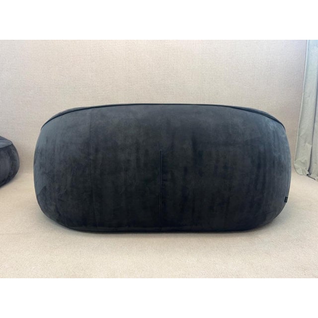 Black Black Two-Seater Sofa from Ligne Roset For Sale - Image 8 of 18